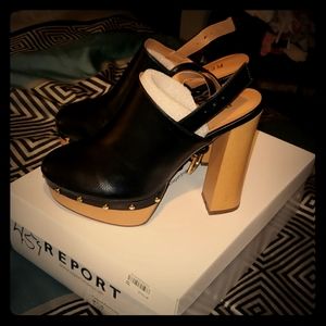 Report black Mylie heels